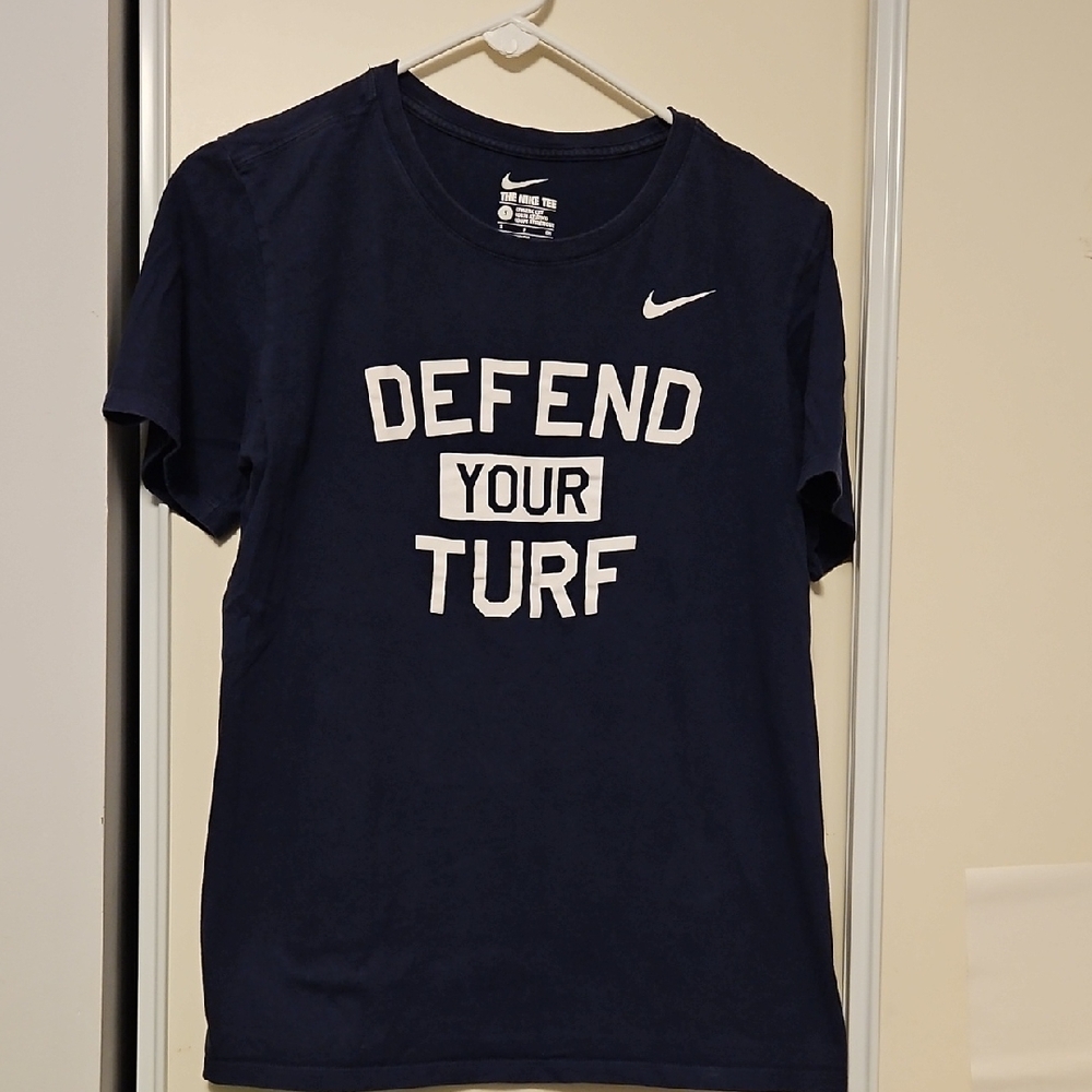 Nike Kids Navy Blue Graphic Tee